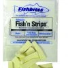 Fishbites Fish 'n' Strips Clam Longer Lasting Bait Strips, 1 1/2", 0.8 Oz, Flesh