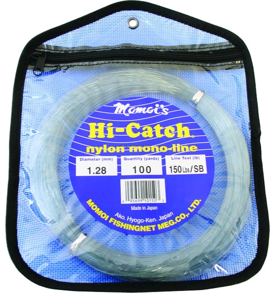 Momoi Hi-Catch Mono Leader Coil Smoke Blue 100yd 3 Momoi Hi-Catch Mono Leader Coil Smoke Blue 100yd