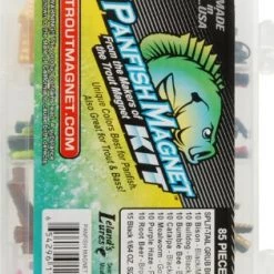 Leland Panfish Crappie Magnet Kit & Grubs KIT - 85 Piece Made In USA