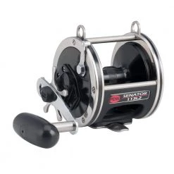 New Arrivals Penn 113L2 Senator Star Drag Conventional Reel, RH, Red/Black
