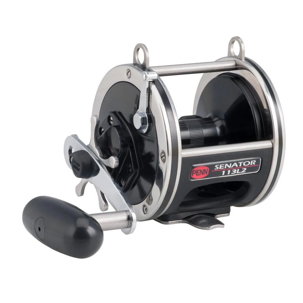 New Arrivals Penn 113L2 Senator Star Drag Conventional Reel, RH, Red/Black 3 New Arrivals Penn 113L2 Senator Star Drag Conventional Reel, RH, Red/Black