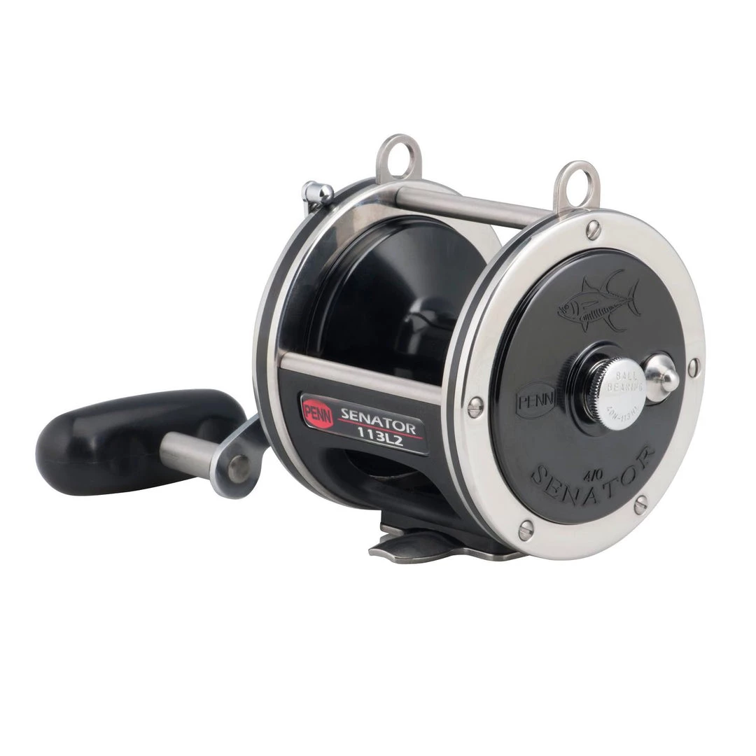 New Arrivals Penn 113L2 Senator Star Drag Conventional Reel, RH, Red/Black 4 New Arrivals Penn 113L2 Senator Star Drag Conventional Reel, RH, Red/Black