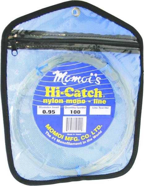New Arrivals Momoi Hi-Catch Mono Leader Coil Clear White 100yd 3 New Arrivals Momoi Hi-Catch Mono Leader Coil Clear White 100yd