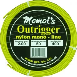 Momoi Outrigger Mono 50yd Coil 400# Test New Arrivals