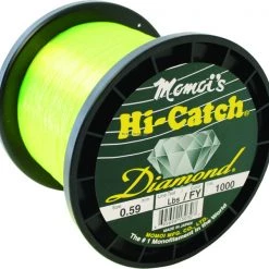 Momoi Hi-Catch Diamond Mono Line 100lb 1000yd Hi-Vis Yellow New Arrivals