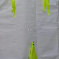 Lures Blue Water Candy 4-Arm Umbrella With Parachute, 24", 4 Oz, Chartreuse