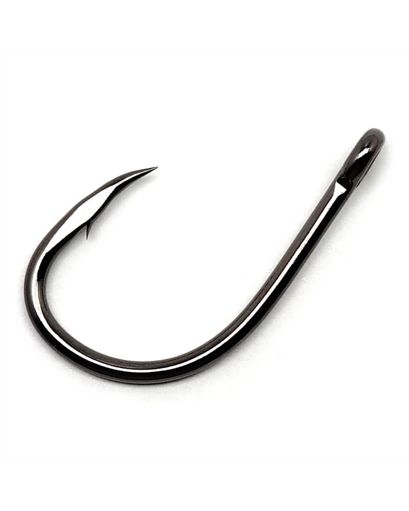 Gamakatsu Live Bait Hook, Needle Point, Ringed Eye NS Black 10 Gamakatsu Live Bait Hook, Needle Point, Ringed Eye NS Black