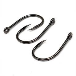 Gamakatsu Live Bait Hook, Needle Point, Ringed Eye NS Black 27 Gamakatsu Live Bait Hook, Needle Point, Ringed Eye NS Black