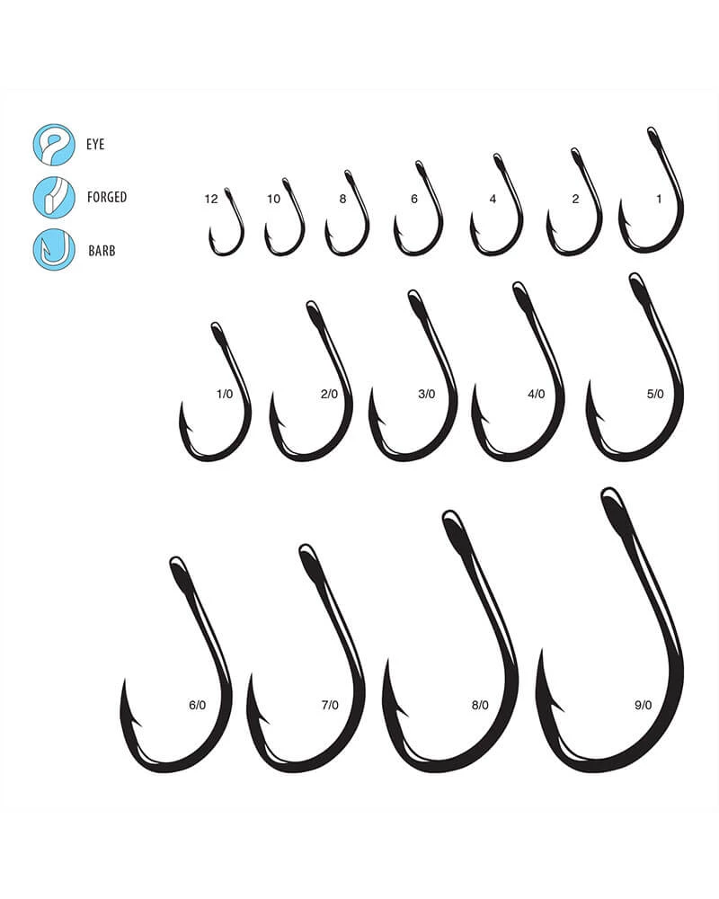 Gamakatsu Live Bait Hook, Needle Point, Ringed Eye NS Black 17 Gamakatsu Live Bait Hook, Needle Point, Ringed Eye NS Black