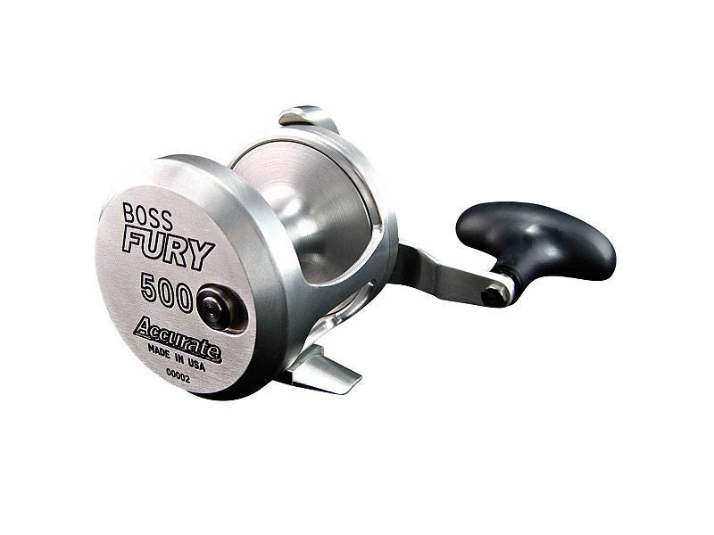 Accurate Boss Fury Conventional Reel- 500- Silver 3 Accurate Boss Fury Conventional Reel- 500- Silver