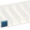 New Arrivals Plano ProLatch Clear Plastic Adjustable Stowaway Tackle Storage Boxes