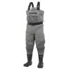Frogg Toggs Steel Header Reinforced Nylon Insul BTFT Waders Cleated, Slate/Gray