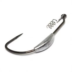 Gamakatsu Superline Weighted Worm Hooks W/Spring Lock