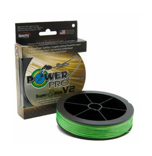 Braided & Super Lines Power Pro Super Slick V2 8lb 3000yd Aqua Green 3 Braided & Super Lines Power Pro Super Slick V2 8lb 3000yd Aqua Green