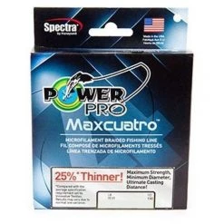 New Arrivals Power Pro Maxcuatro Braided Line (Moss Green/Hi Vis Yellow)