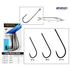 Owner Longshank Ballyhoo Hooks