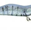 Unfair Lures Paul's Dinkum Shrimp 4" 3/5oz Liveglow White Floater