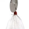 Joe Bucher Outdoors Joe Bucher Musky Spinner #5 Buchertail Natural/Nickel 1 Joe Bucher Outdoors Joe Bucher Musky Spinner #5 Buchertail Natural/Nickel