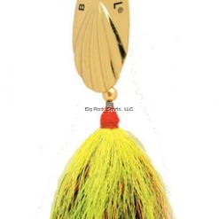 Joe Bucher Outdoors Lures Joe Bucher Musky Spinner #7 Buchertail Perch/Brass