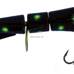Joe Bucher Outdoors Super Top Raider 9", 4.6 Twin-Prop Musky Black Chartreuse