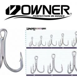 New Arrivals Owner ST66 Saltwater 4x Strong Treble Hooks 30 New Arrivals Owner ST66 Saltwater 4x Strong Treble Hooks