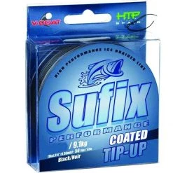 New Arrivals Sufix Performance Tip Up Braided Line 50yd Spools Black And Metered