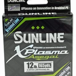 Sunline Xplasma Asegai 165yd, Light Green Braided & Super Lines