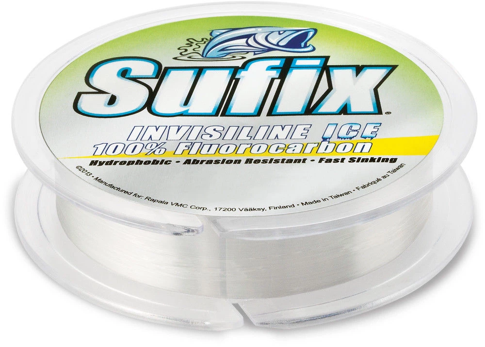 Sufix InvisiLine Fluorocarbon Ice Fishing Line New Arrivals 9 Sufix InvisiLine Fluorocarbon Ice Fishing Line New Arrivals