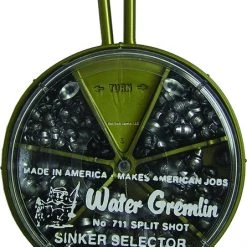 New Arrivals Water Gremlin Removable Split Shot Selector 124Pc