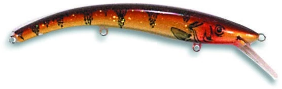 Reef Runner Deep Diver 800 Rattling Minnow,Diving Depth,6 3/16",5/8oz,Perch Lures 3 Reef Runner Deep Diver 800 Rattling Minnow,Diving Depth,6 3/16",5/8oz,Perch Lures