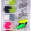 Leland Crappie Magnet Kit & Grubs Jig Heads Best Of The Best 96 Piece USA MADE