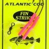 Fin Strike Atlantic Cod Rigs Sproat Brnz W/Red Tubes 1 Fin Strike Atlantic Cod Rigs Sproat Brnz W/Red Tubes