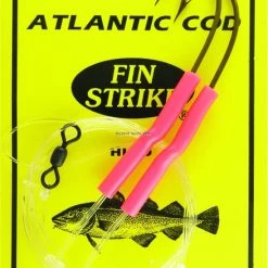 Fin Strike Atlantic Cod Rigs Sproat Brnz W/Red Tubes