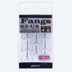 New Arrivals BKK Hooks Fangs-63 UA Treble Hooks