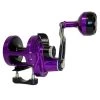 Accurate Boss Valiant Conventional Reel- 400 2-Speed- Purple/Black- Left 1 Accurate Boss Valiant Conventional Reel- 400 2-Speed- Purple/Black- Left