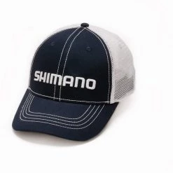 Shimano AHATSMOTCNV Smokey Trucker Cap Hat Navy New Arrivals