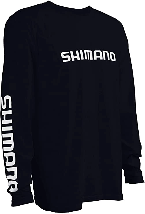 Shimano Long Sleeve, Ringspun, Cotton, T-Shirt Tops 18 Shimano Long Sleeve, Ringspun, Cotton, T-Shirt Tops