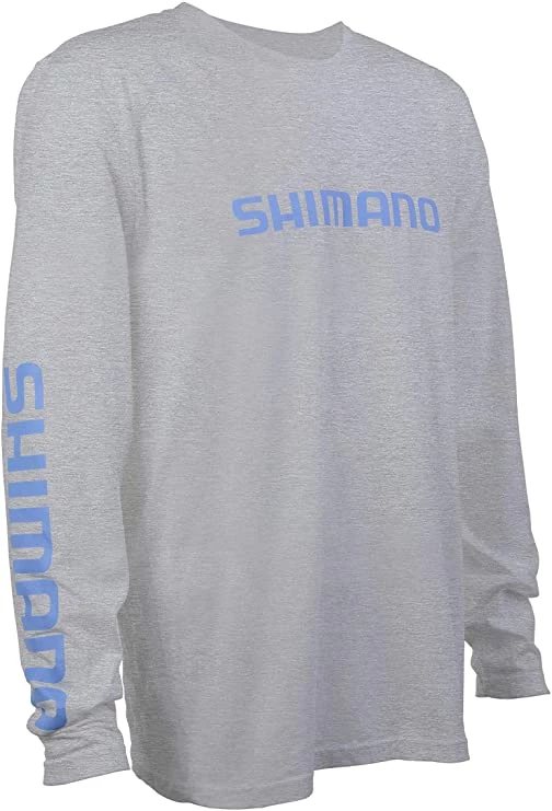 Shimano Long Sleeve, Ringspun, Cotton, T-Shirt Tops 9 Shimano Long Sleeve, Ringspun, Cotton, T-Shirt Tops