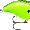 Storm Arashi Wake Crank Crankbait 2 3/8" 9/16 Oz Black Chartreuse Shad, Floating Lures