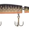 Lures Bomber Jointed Long Crankbait, Gold Prism Black Orange