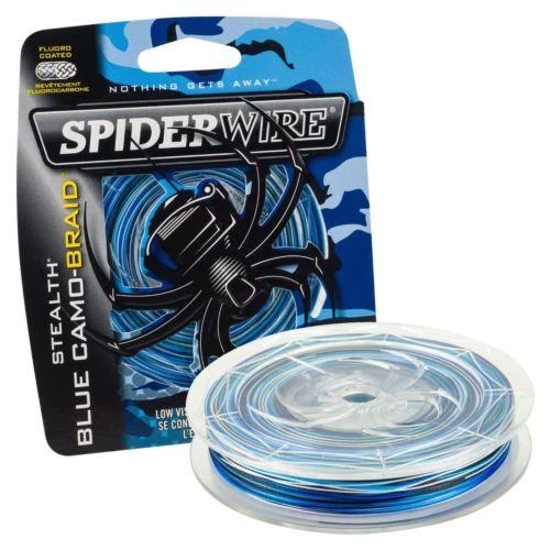Berkley Spiderwire Stealth Blue Camo Braided Line Braided & Super Lines 9 Berkley Spiderwire Stealth Blue Camo Braided Line Braided & Super Lines