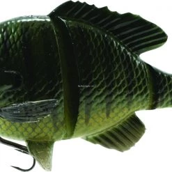 Lures Savage Gear 3D Line Thru Bluegill Swimbait, 6", 3-3/4oz, Slow Sink, Light Gill