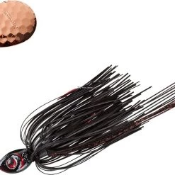 Booyah Tux & Tails Spinnerbait, 1/2 Oz, Black Copper