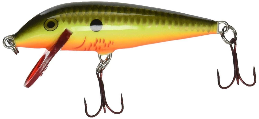 Rapala Countdown 7 Crankbait, Bleeding Hot Olive Lures 3 Rapala Countdown 7 Crankbait, Bleeding Hot Olive Lures