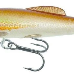 Lures Live Target DJB75S256 Dace 1/4oz Sinking 3" Shallow Jerkbait Lure Ghost Rosyside