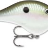 Rapala Dives-To 6, Floating-Diving, 2", 3/8oz 6ft #5 Trebles, Green Gizzard Shad Lures