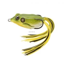 Live Target Lures LiveTarget Frog Hollow Body Topwater Lure, 1 3/4",1/4 Oz, Bright Green, Floating
