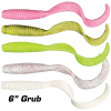 New Arrivals Fishbites FFC 6" Curly Tail Grub