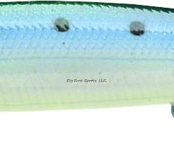 Lucky Craft Flash Minnow Suspending Jerkbait, 4 1/2", 5/8 Oz, Super Glow Sardine Lures