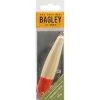 Lures Bagley Finger Mullet Sinking Genuine Balsa Wood Fishing Bait, Red Head Mullet, 3